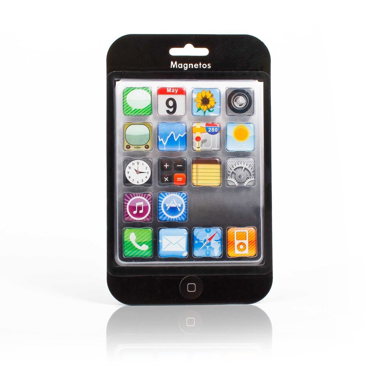 Dekomagnet App Kühlschrankmagnete, Goods+Gadgets, (Magnete, 18-St)