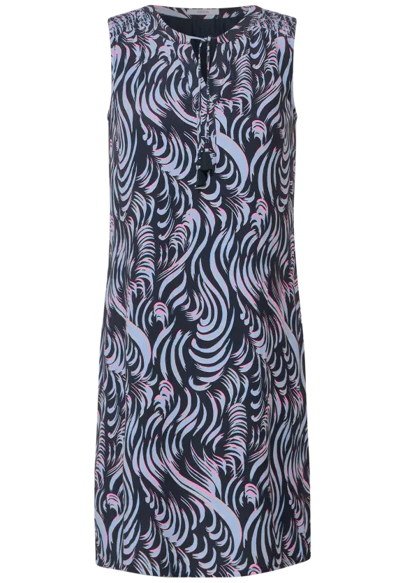 CECIL Wellenprint Crêpe Kleid