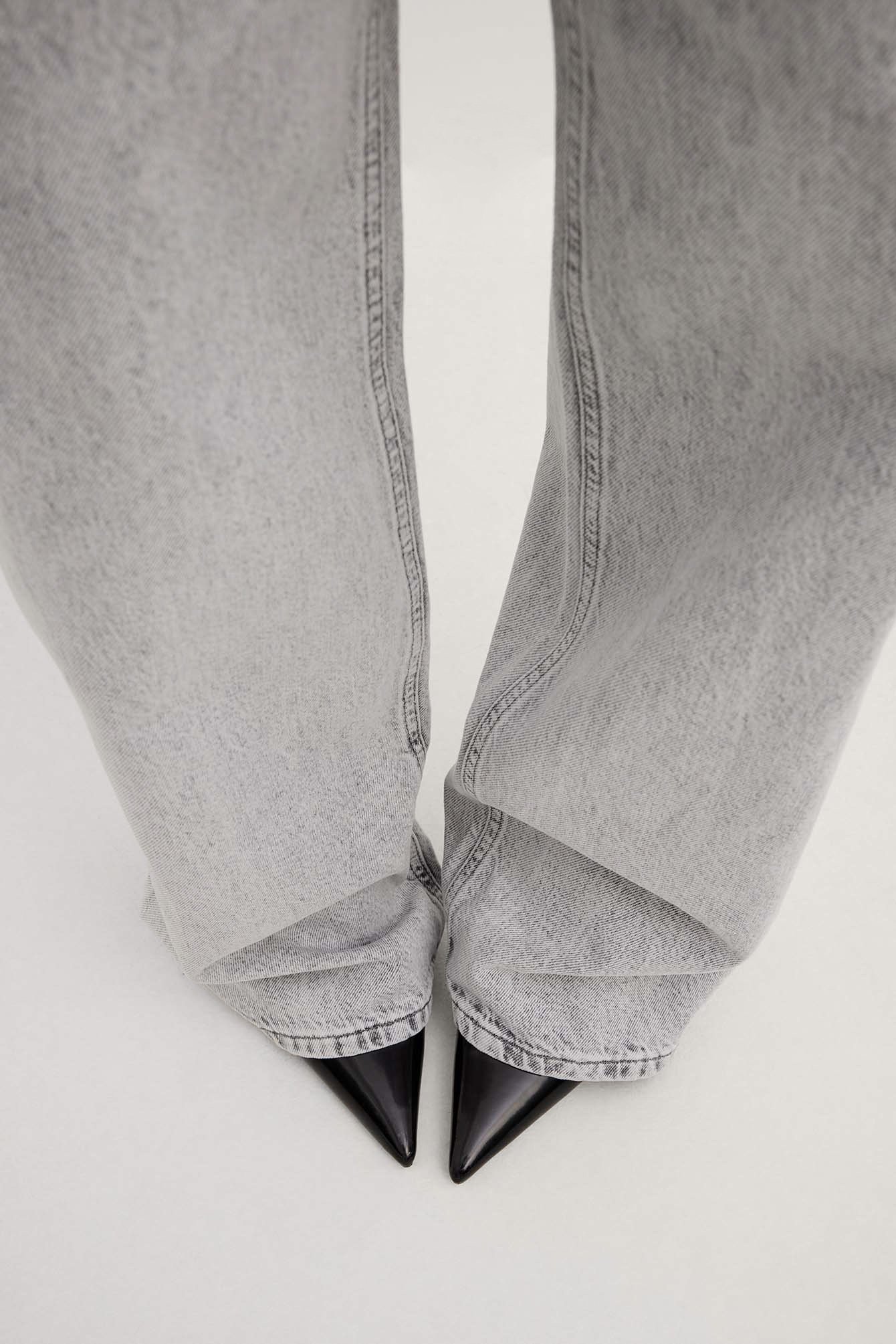 Lockere Jeans mit mittlerer Taille