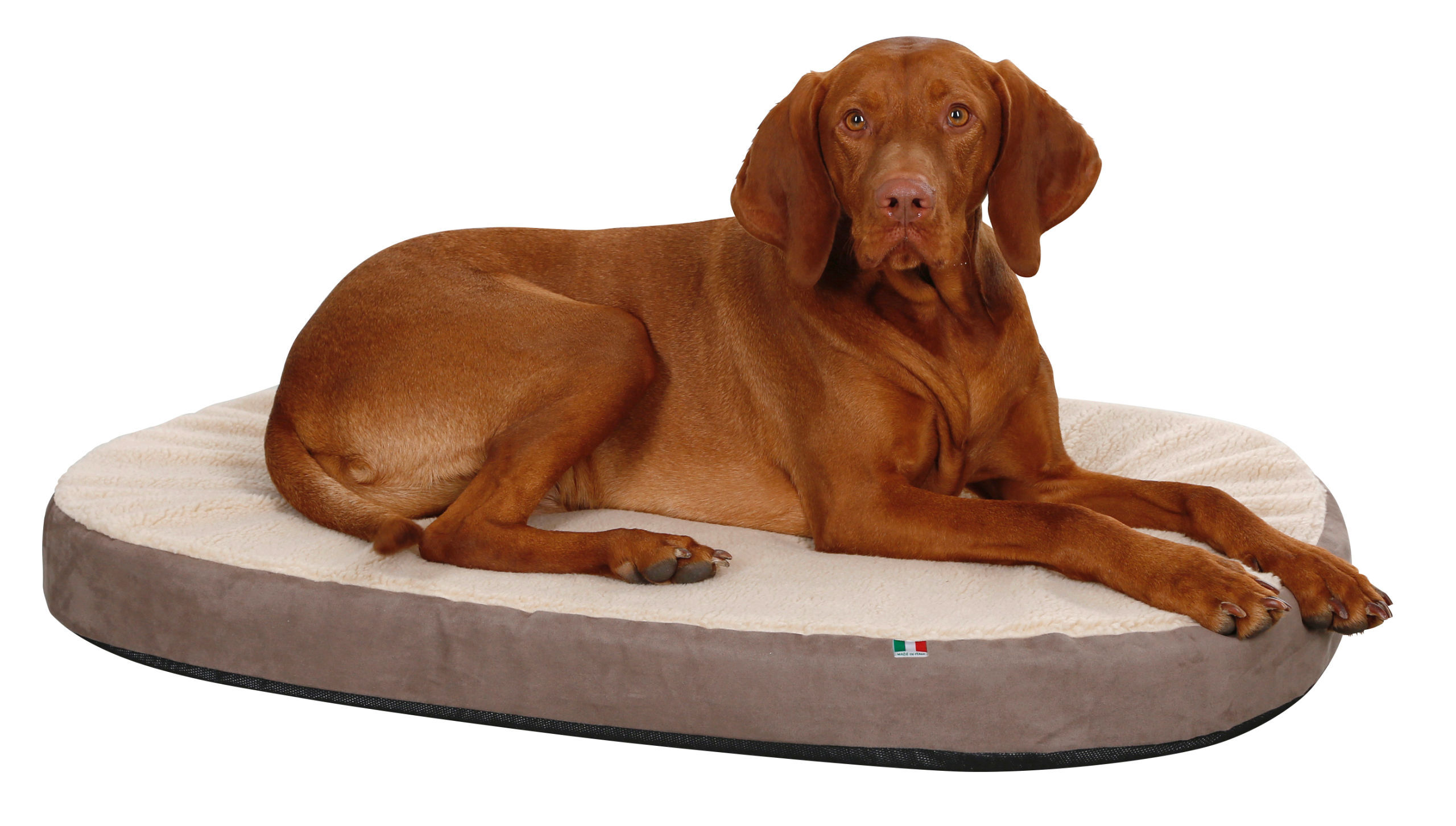Kerbl Hundekissen Kerbl Pet Matratze für Hunde Memory-Foam, Taupe/Beige, 72x52x8cm M