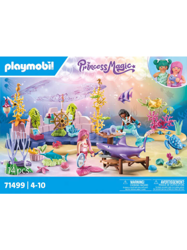 Playmobil Spielfigur Set Princess Magic - Meerjungfrauen-Tierpflege, ab 3 Jahre günstig kaufen onesize