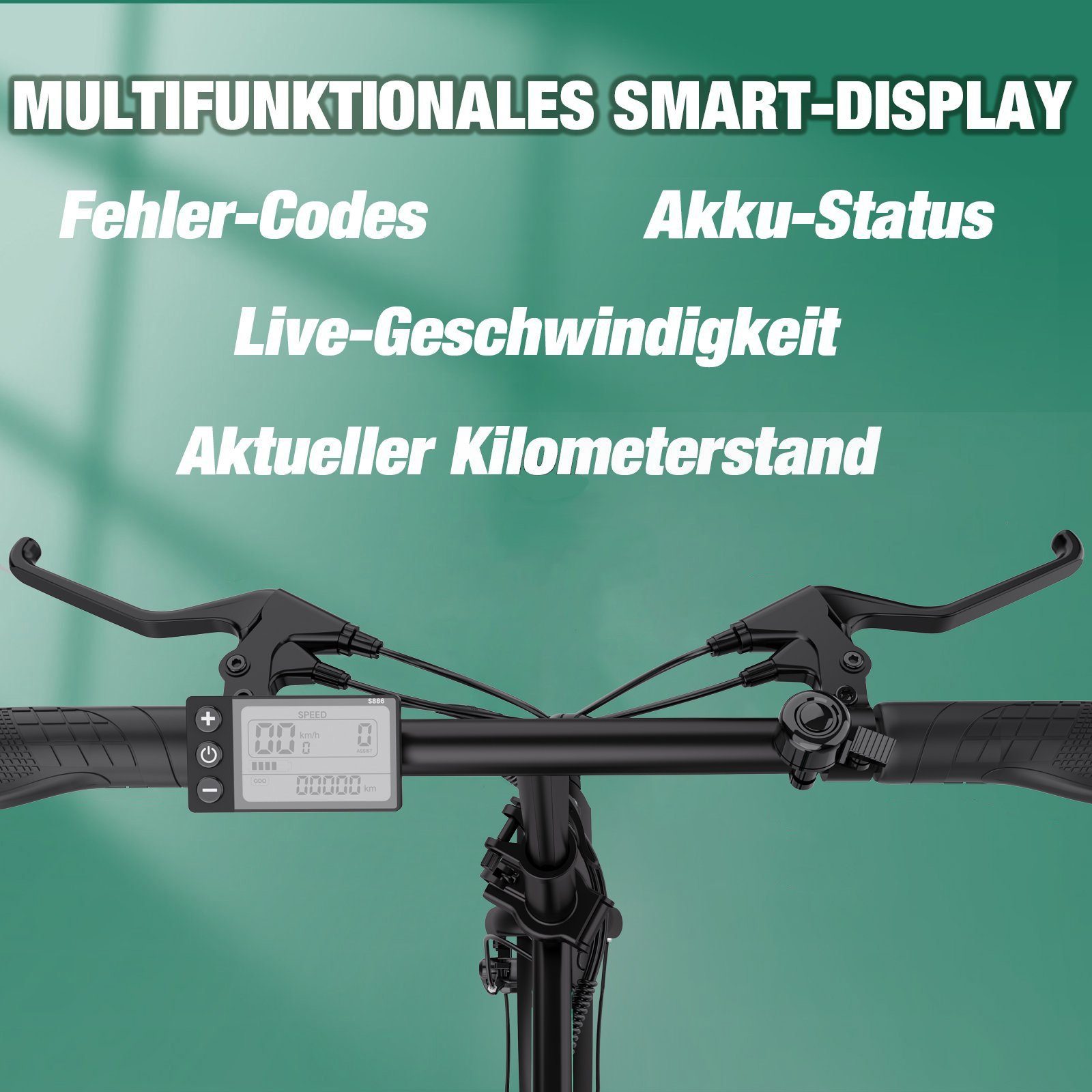 HITWAY E-Bike, Elektrofahrrad 16