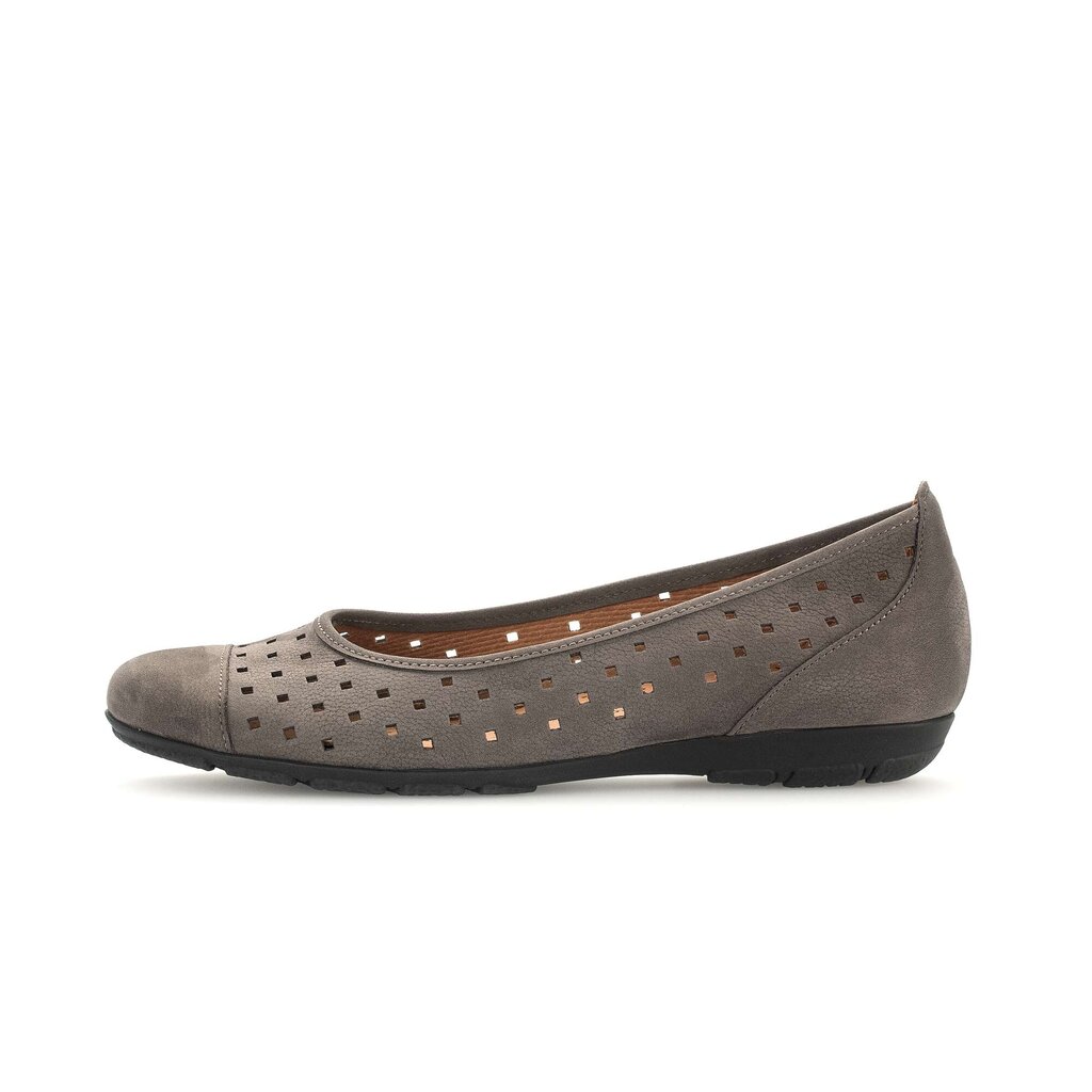 Gabor fashion Sportliche Ballerina grau