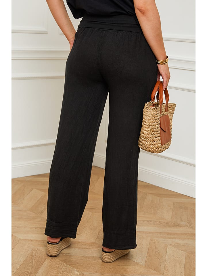 Curvy Lady Leinen-Hose 