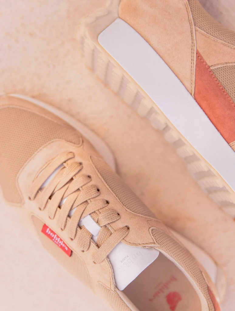 Foxie - Beige & Rose Sablé