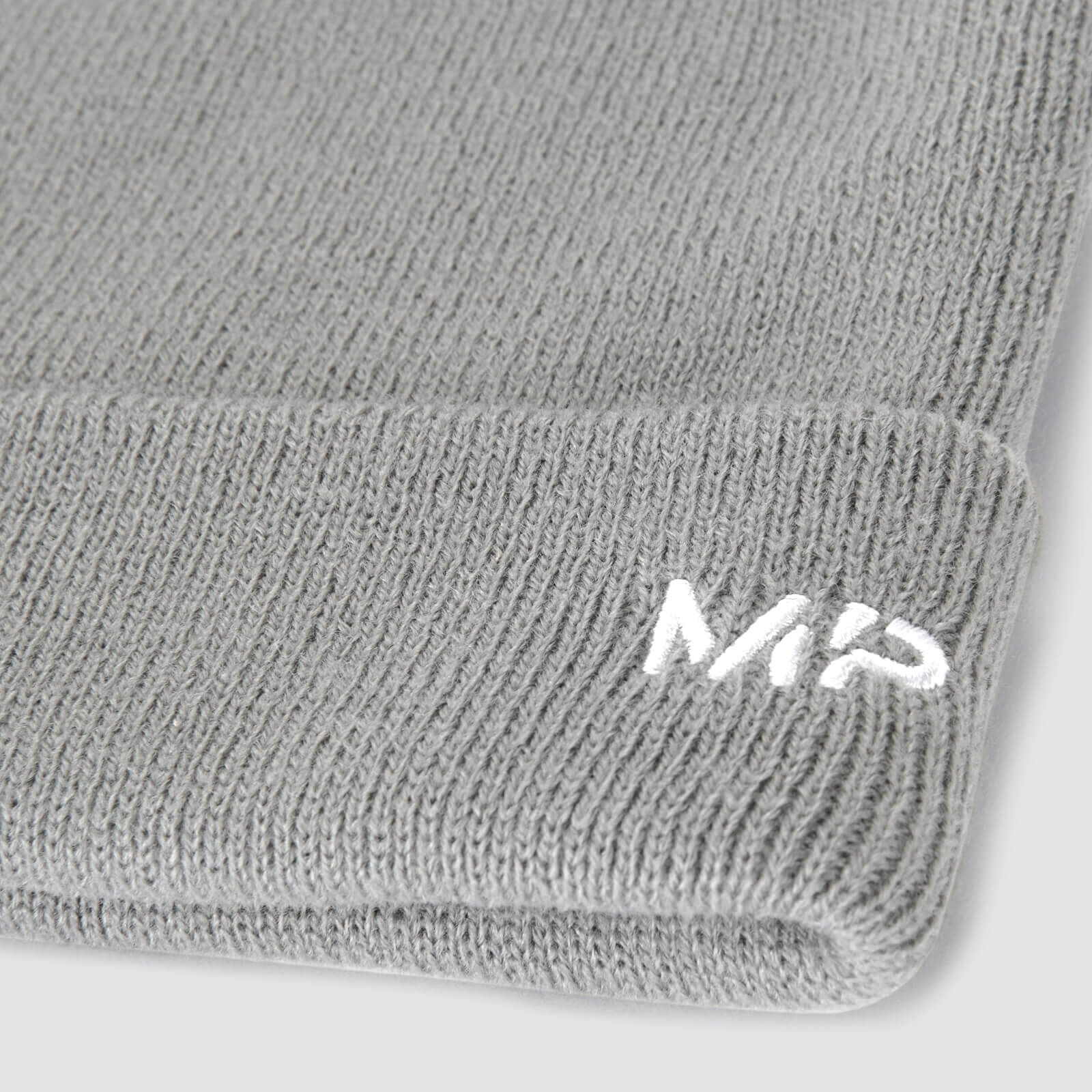 Bonnet à pompon MP – Orage/Blanc