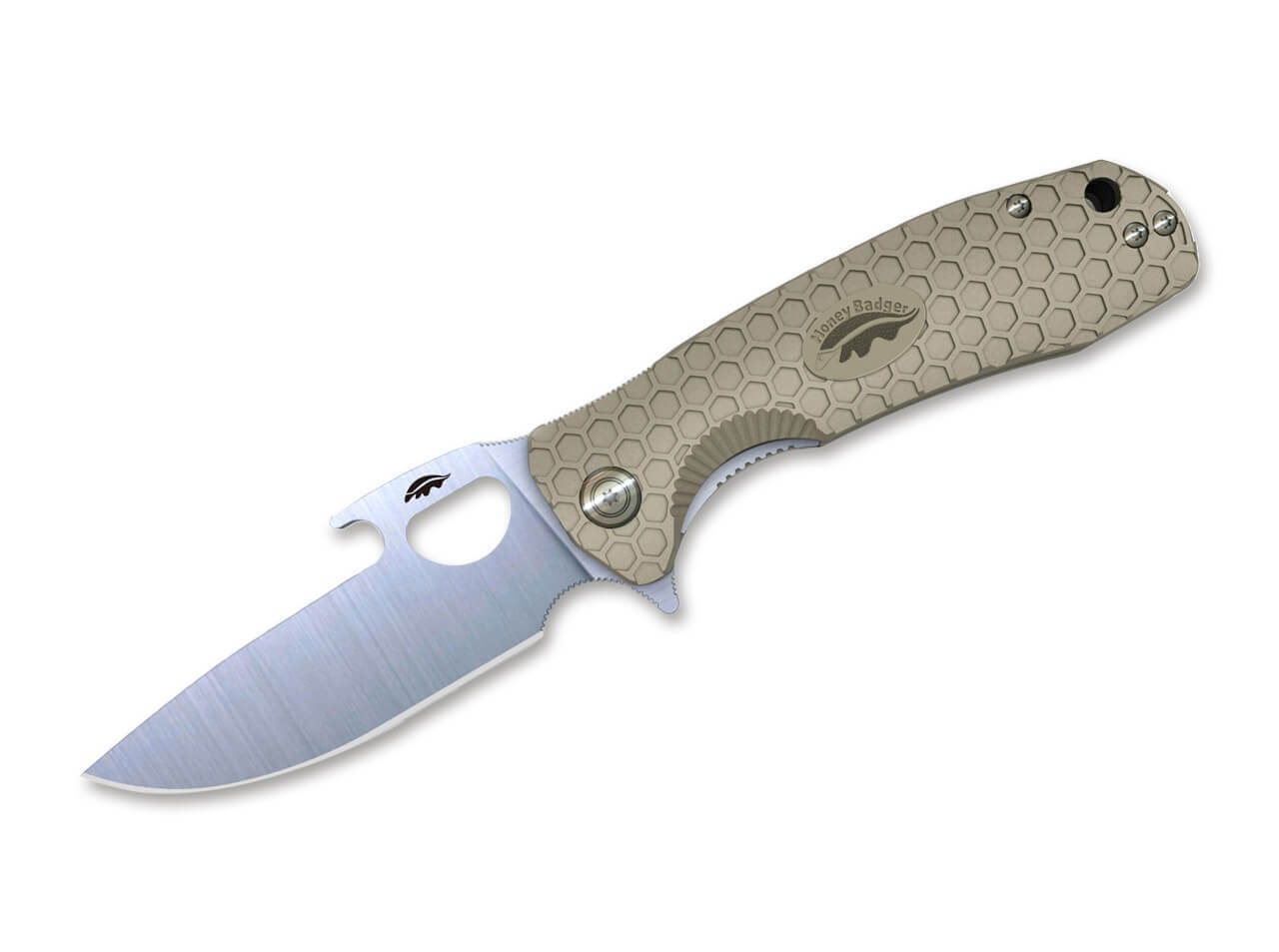Opener Medium Tan 8Cr13MoV DP