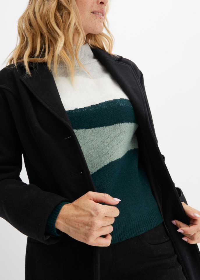 Pullover mit Colorblocking