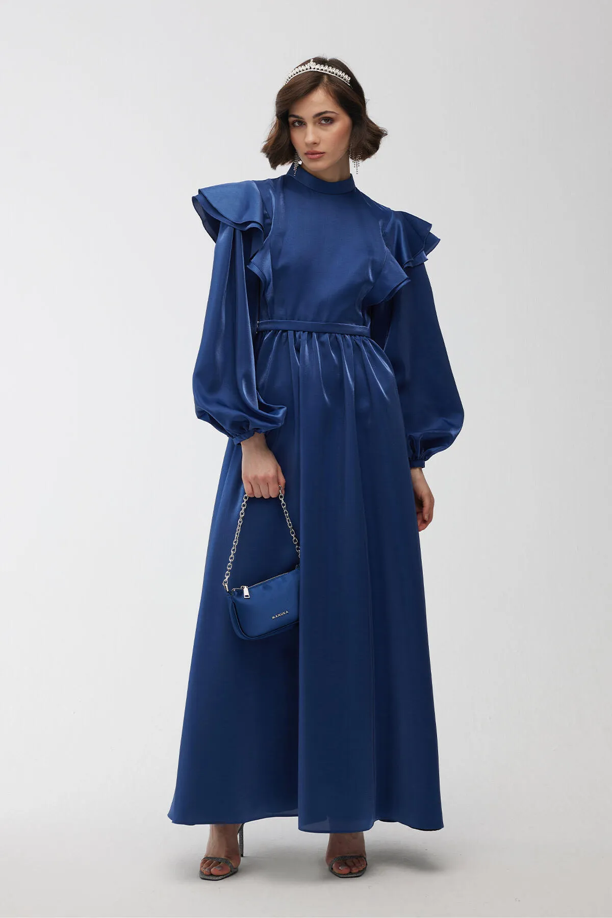 Manuka  Sparkling Grace Abendkleid Mitternachtsblau