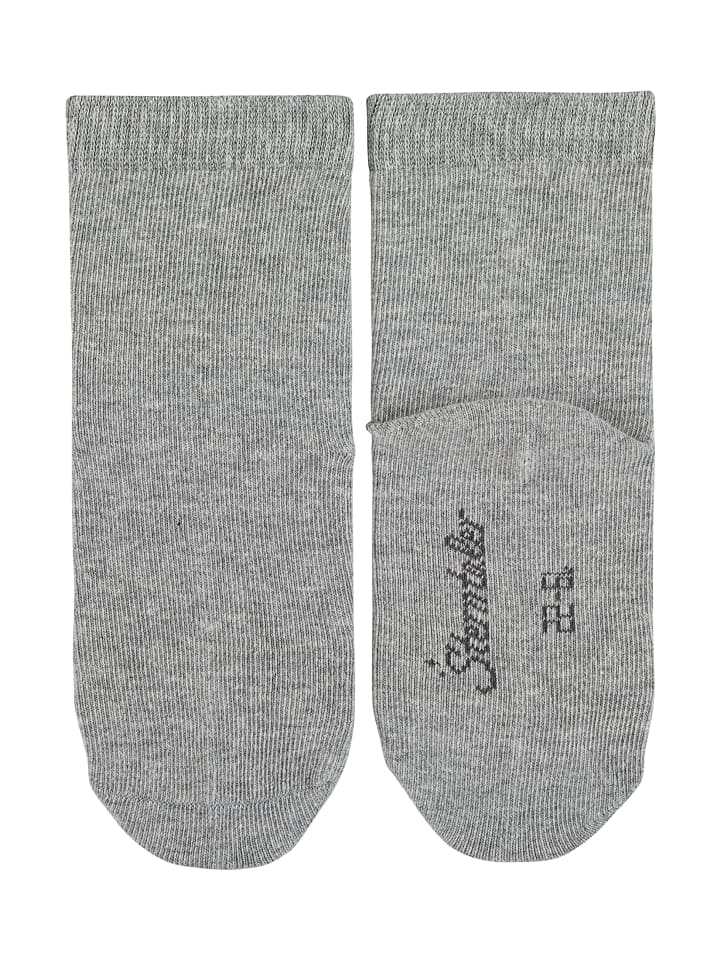 Sterntaler Socken uni in silber mel. günstig kaufen