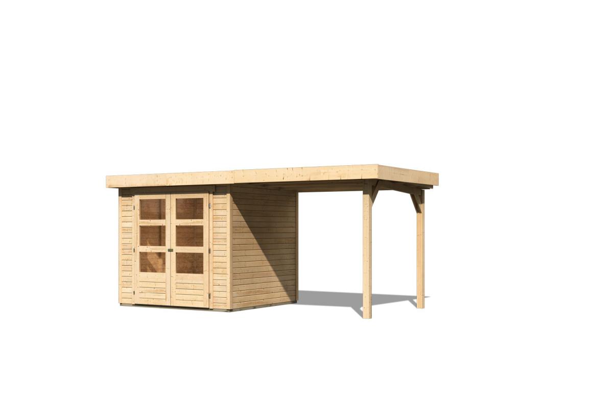 Woodfeeling Gartenhaus Ekenis 2 naturbelassen