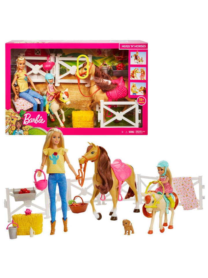 Barbie Barbie Reitspaß | Mattel | Spiel-Set mit Puppen, Pferd und Pony günstig kaufen onesize