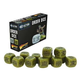 Order Dice Pack - Green (12)