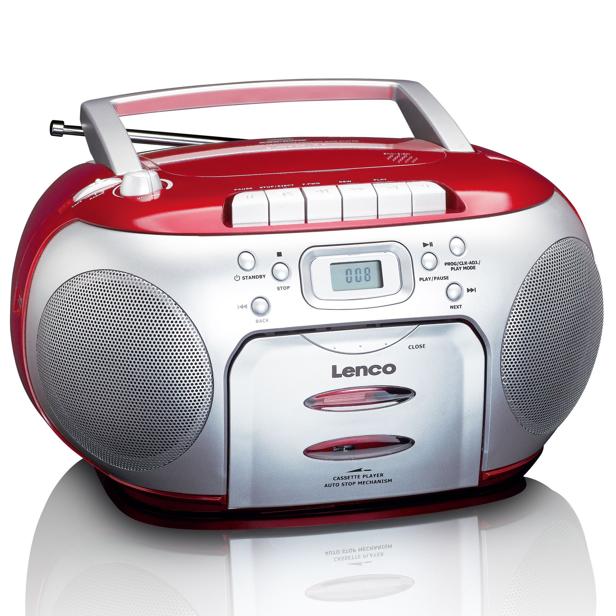 Lenco SCD-420 Tragbares FM-Radio