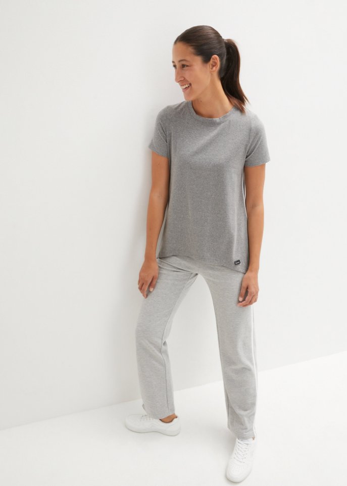 Funktions-T-Shirt mit Zipfel (2er Pack)