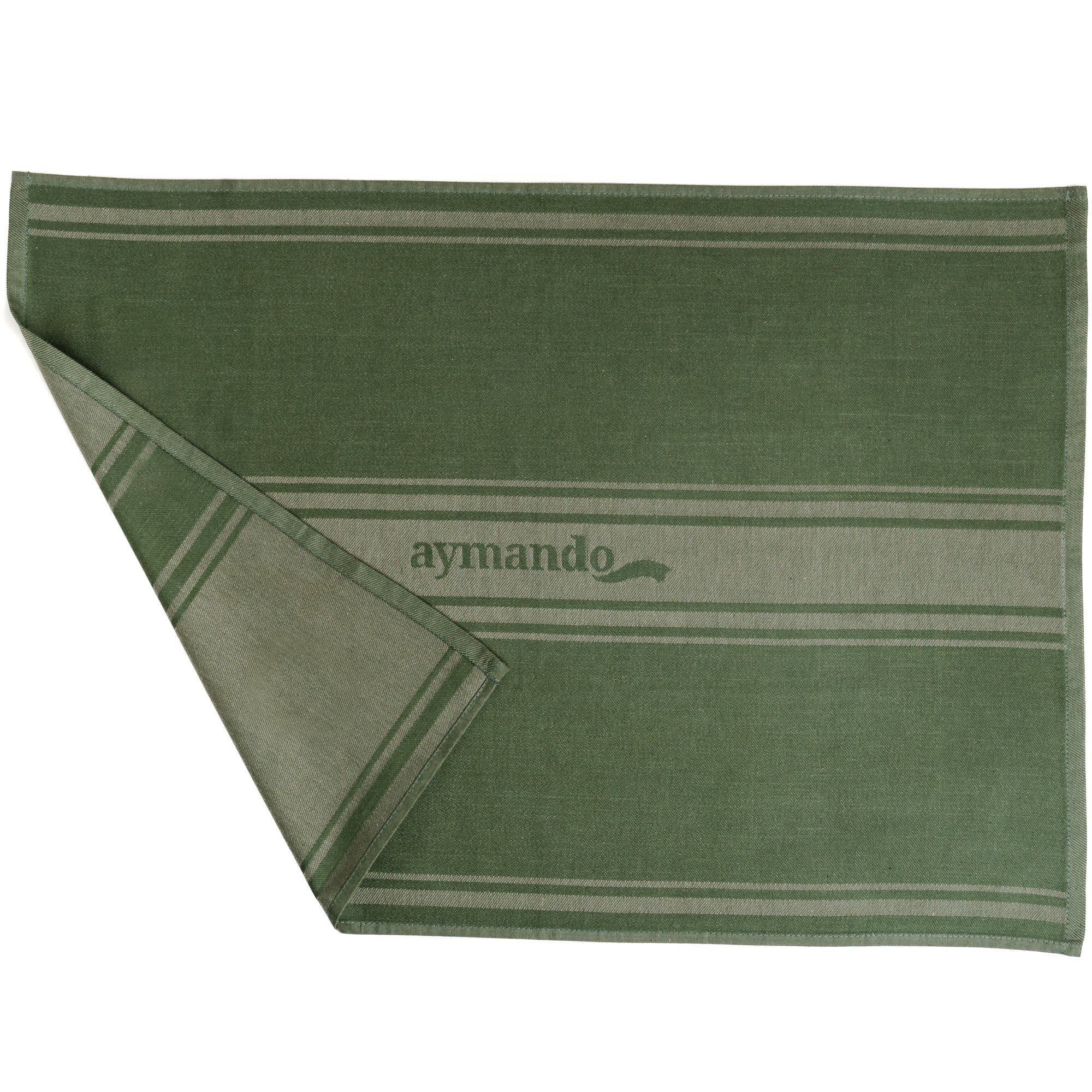 Aymando Geschirrtuch Lines, (Set, 3-tlg., 100% Baumwolle), 50x70 cm