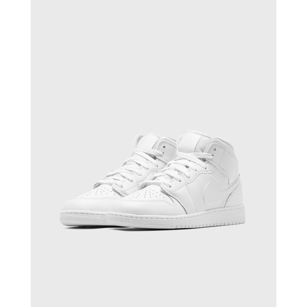 NIKE JORDAN 1 Mid 554725-136 / weiss