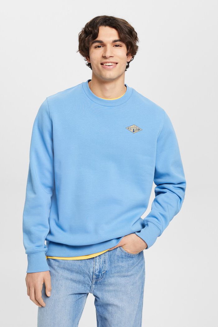 Rundhals-Sweatshirt mit Logoprint