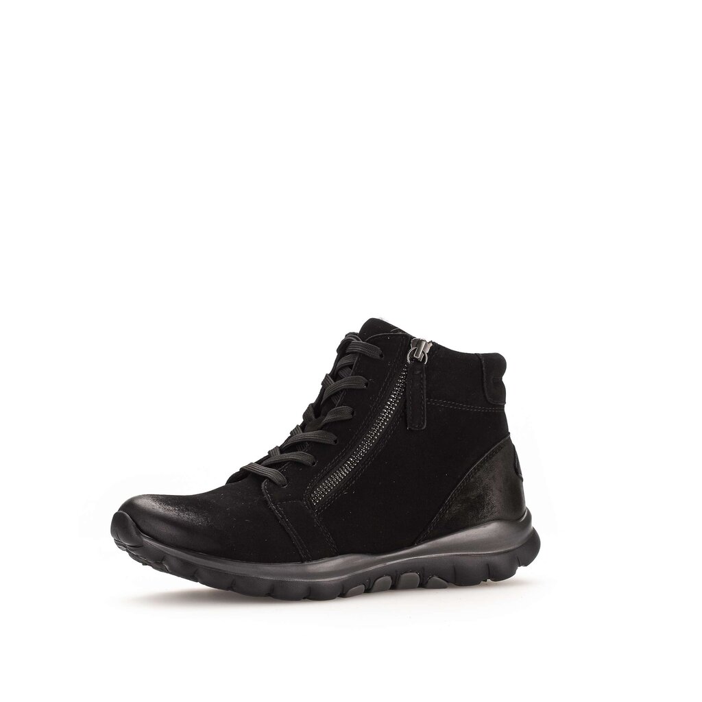 rollingsoft Schnürstiefelette schwarz