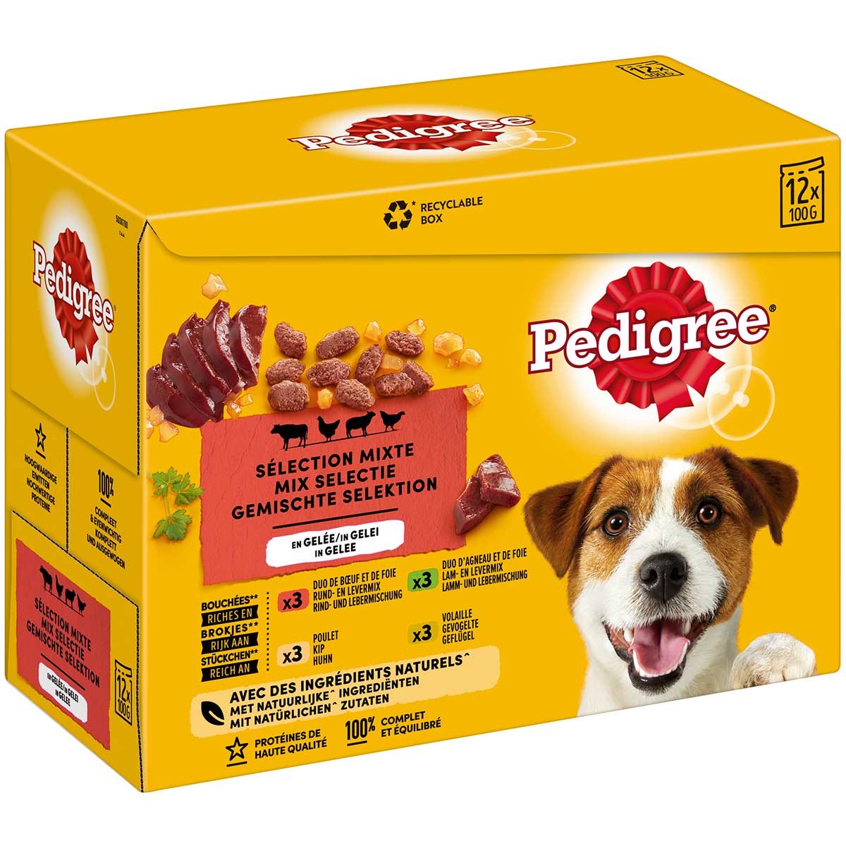 PEDIGREE Pouch Adult Gem. Selektion Multipack 1 bei ZooRoyal