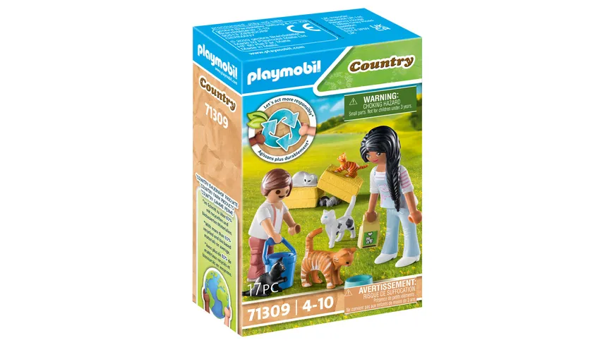 PLAYMOBIL 71309 - Country - Katzenfamilie