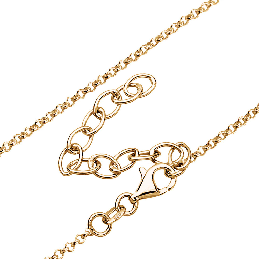 Elli PREMIUM Elli PREMIUM Collier Buddha Rosenquarz Edelstein 925 Sterling Silber collier