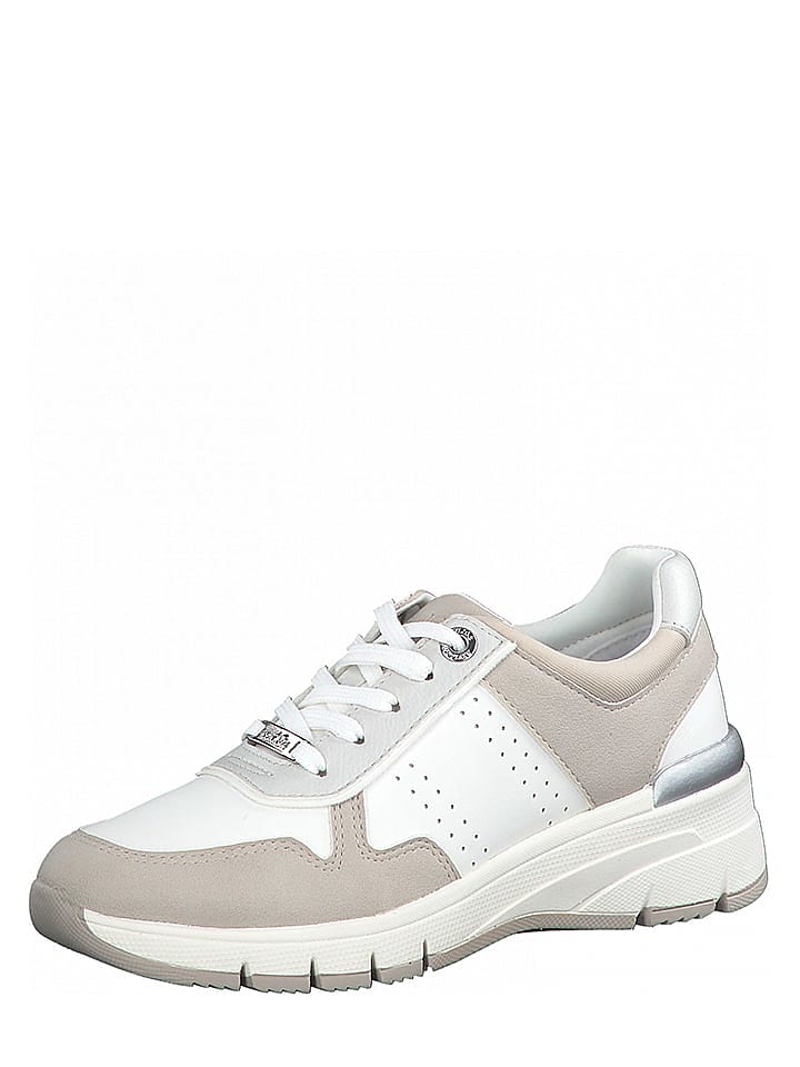 S. Oliver Sneakers in Weiß/ Beige günstig kaufen 38