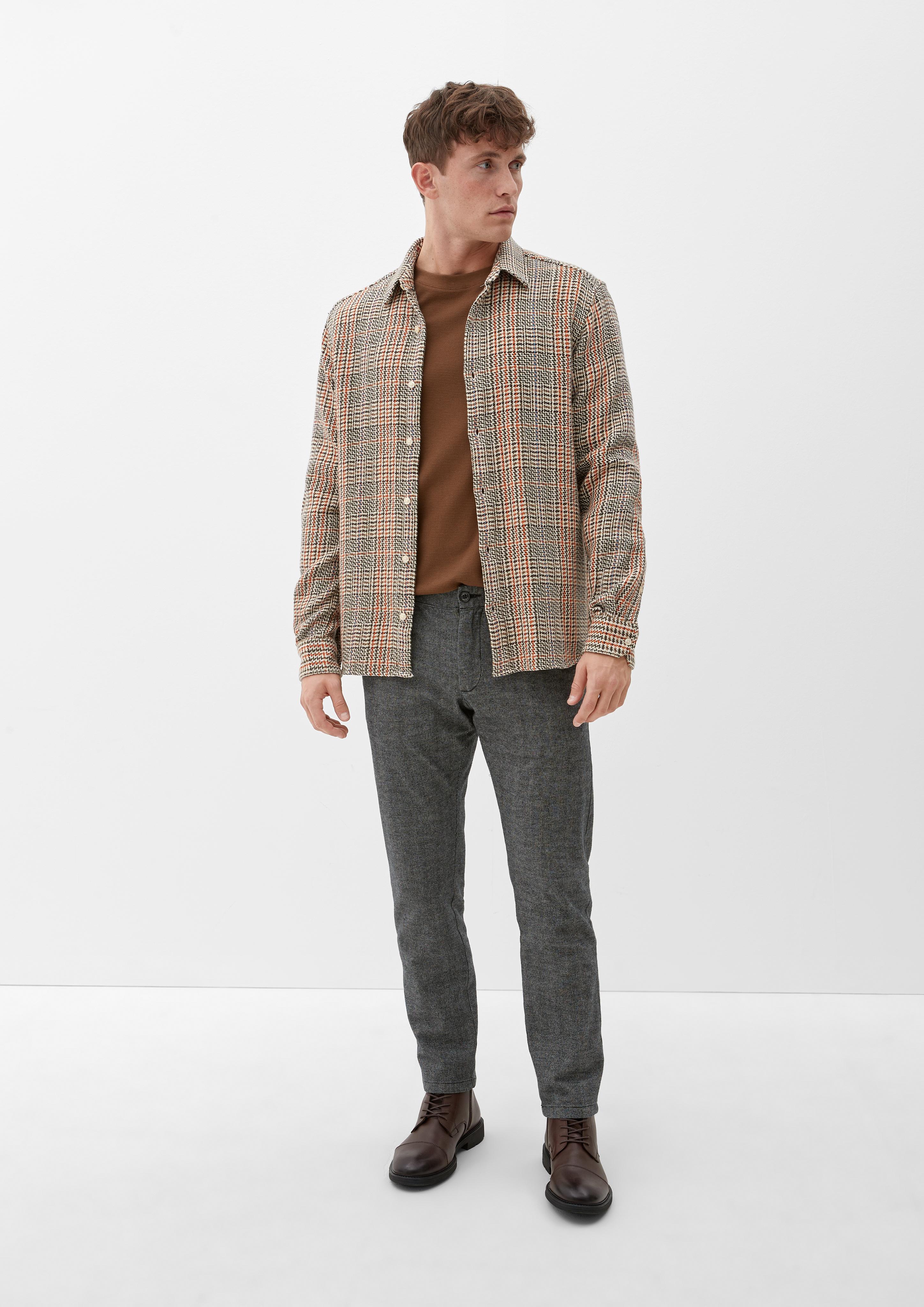 Regular: Chino aus Baumwollstretch  2121747-98K2