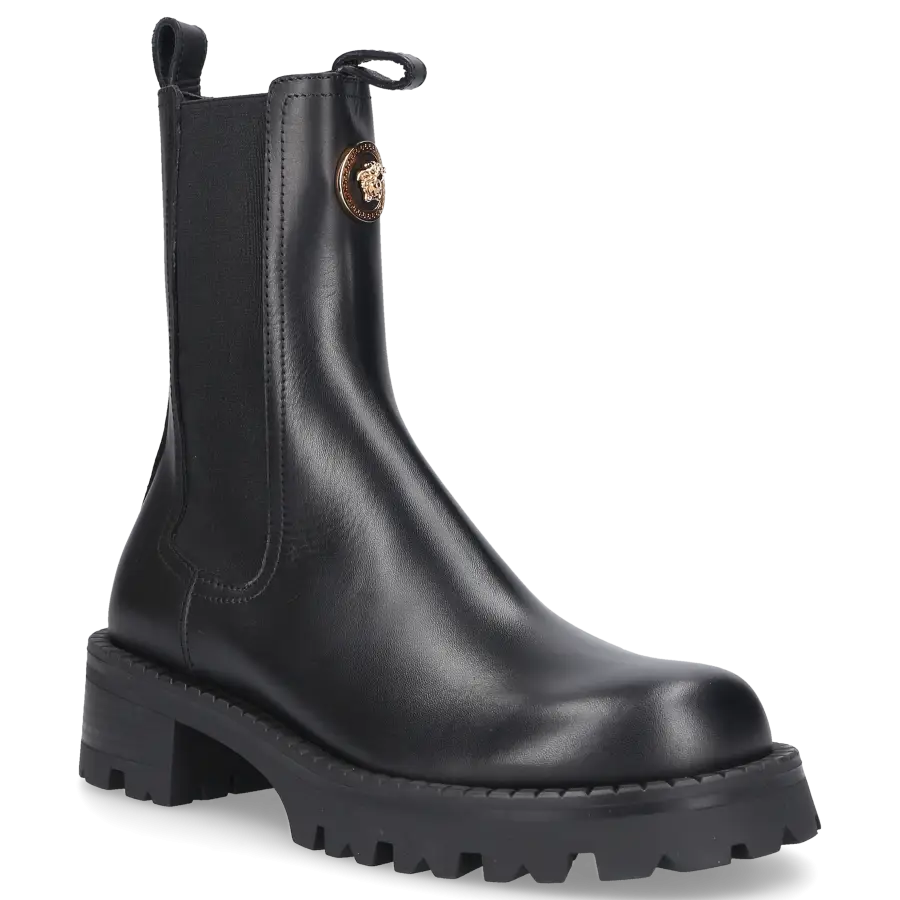 Versace - Chelsea Boots ALIA Kalbsleder - schwarz