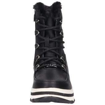 Tom Tailor Schneeboots in schwarz