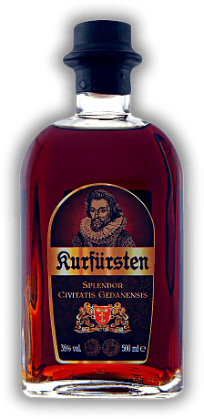 Danziger Kurfürsten Danziger Kurfürsten Aromatischer Halbbitter. 0,5	 Liter - Vol 38%