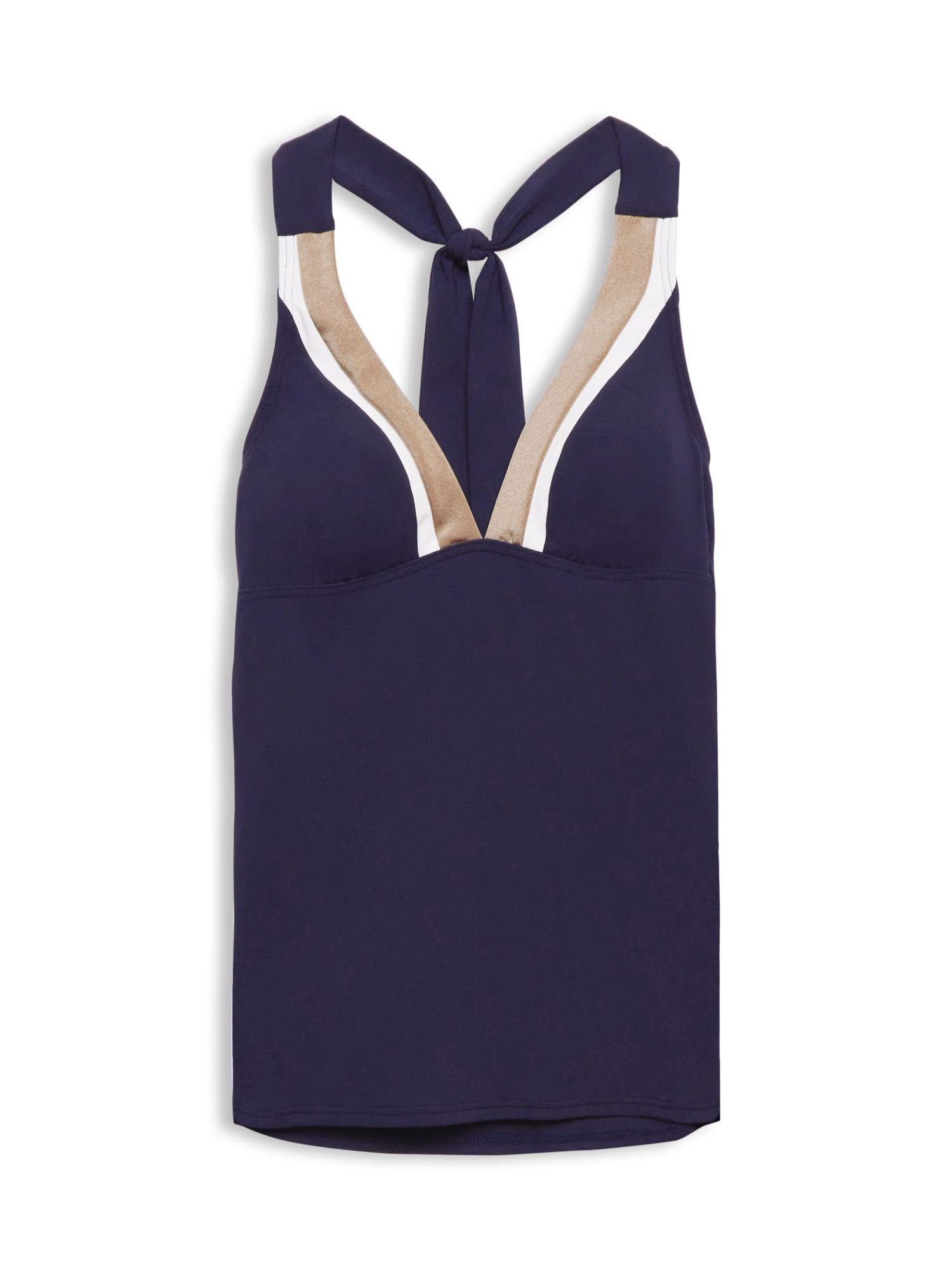 Esprit Tankini-Top Wattiertes Neckholer-Bikinitop