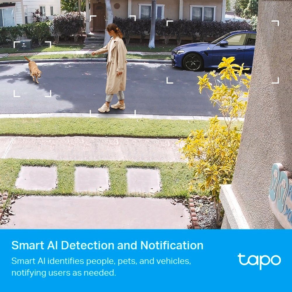 TP-Link Tapo C400S2 Smart Wire-Free Security IP Kamerasystem Überwachungskamera (Außenbereich)