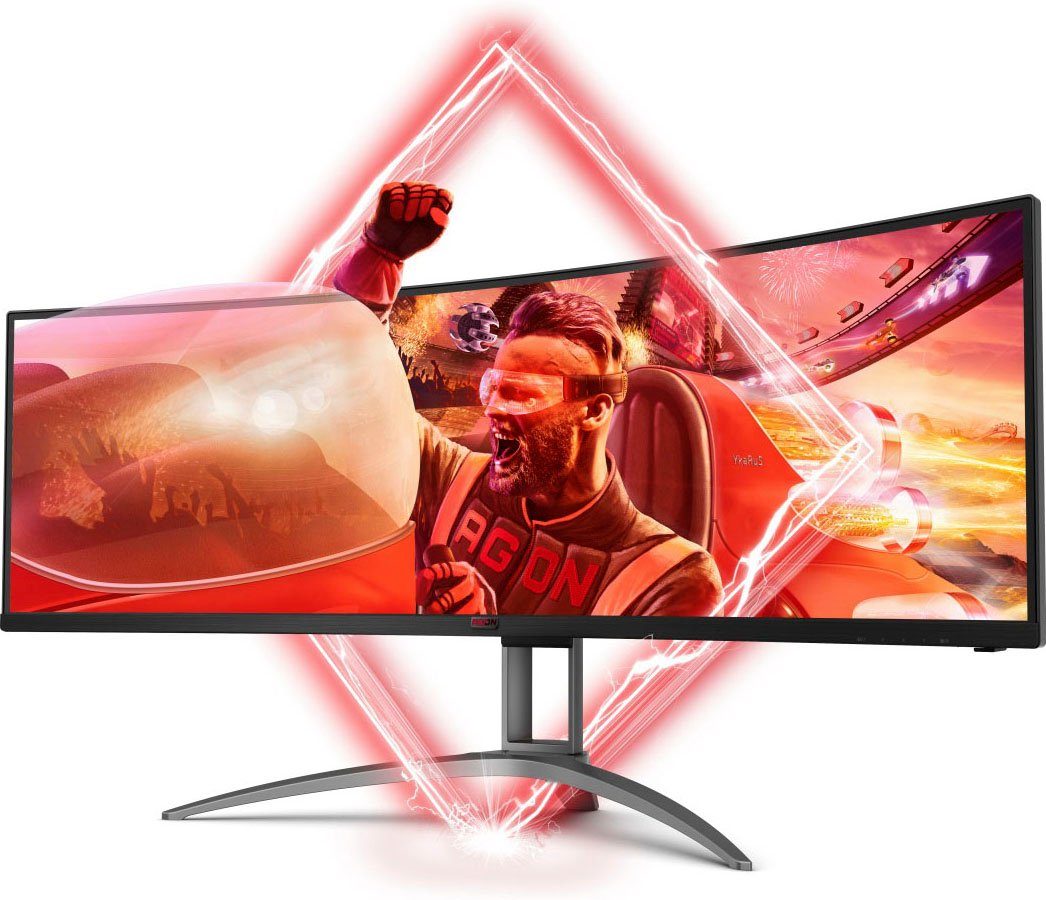 AOC AG493QCX Curved-Gaming-Monitor (124 cm/49 