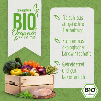 zooplus Bio Kitten Pute mit Karotte