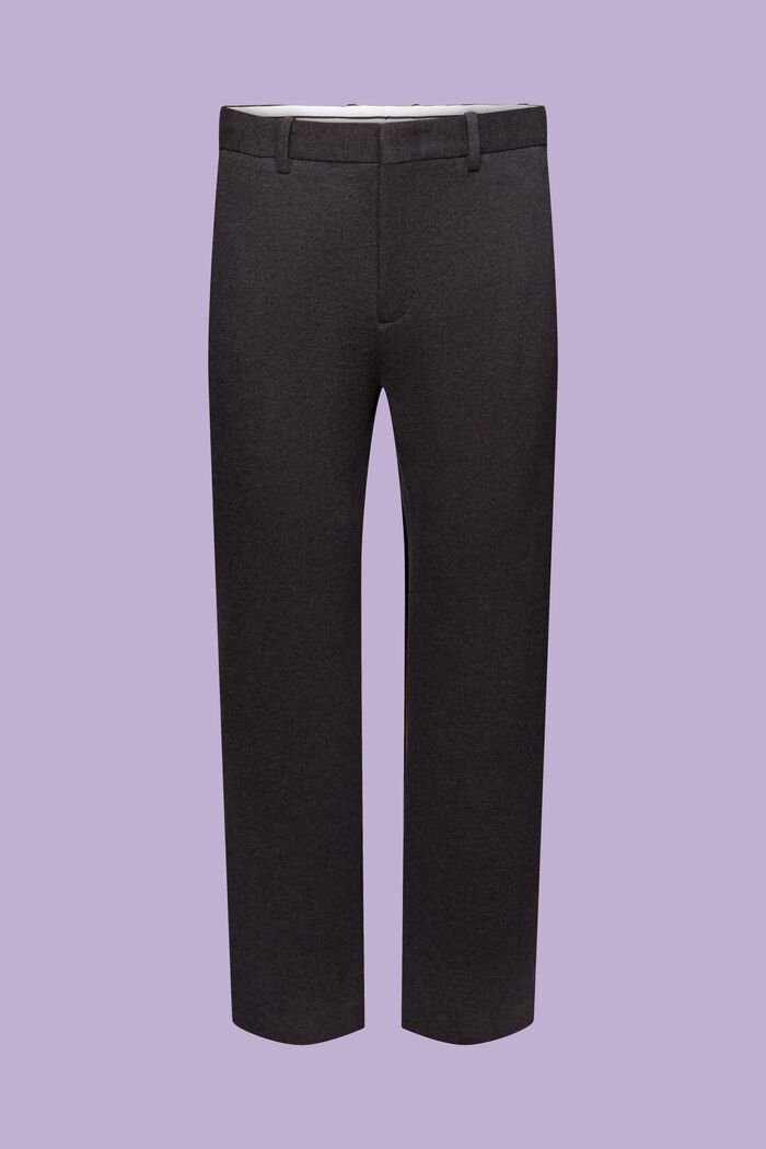 Schmal geschnittene Strickhose