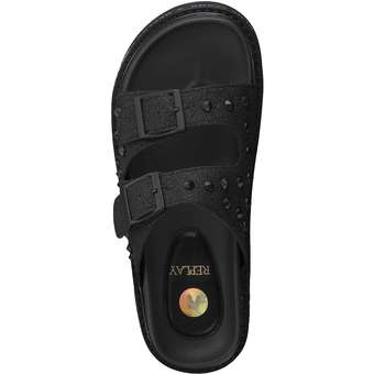 Replay Hackberry Pantolette in schwarz