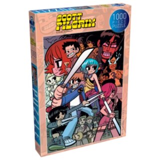 Jigsaw Puzzle - Scott Pilgrim #4 Colorful Collage (1000 Teile)