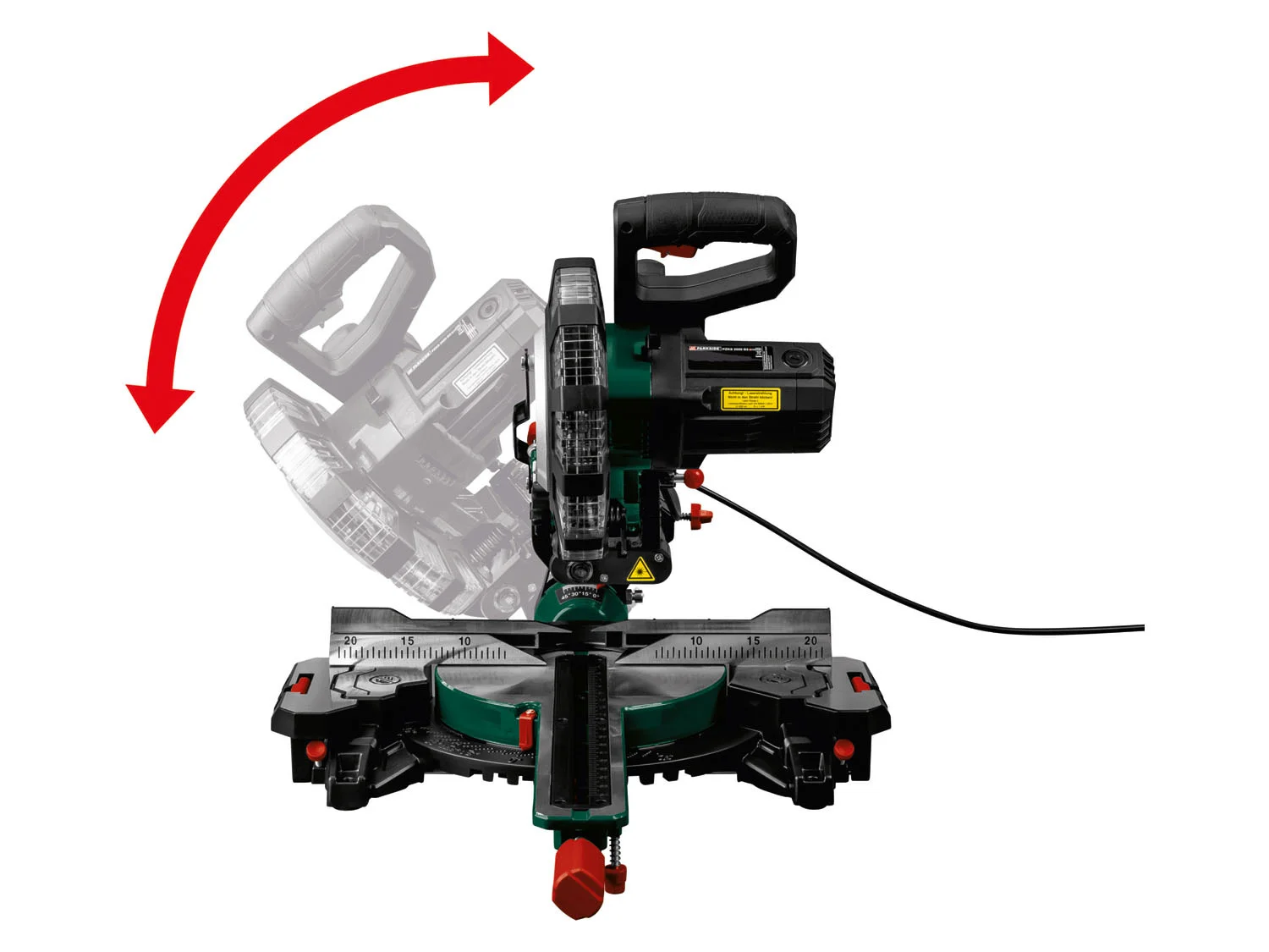 PARKSIDE® miter and pull saw »PZKS 2000«, 2000 W
