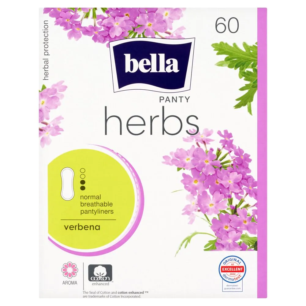 Bella Herbs Verbena įklotai, 60 vnt.