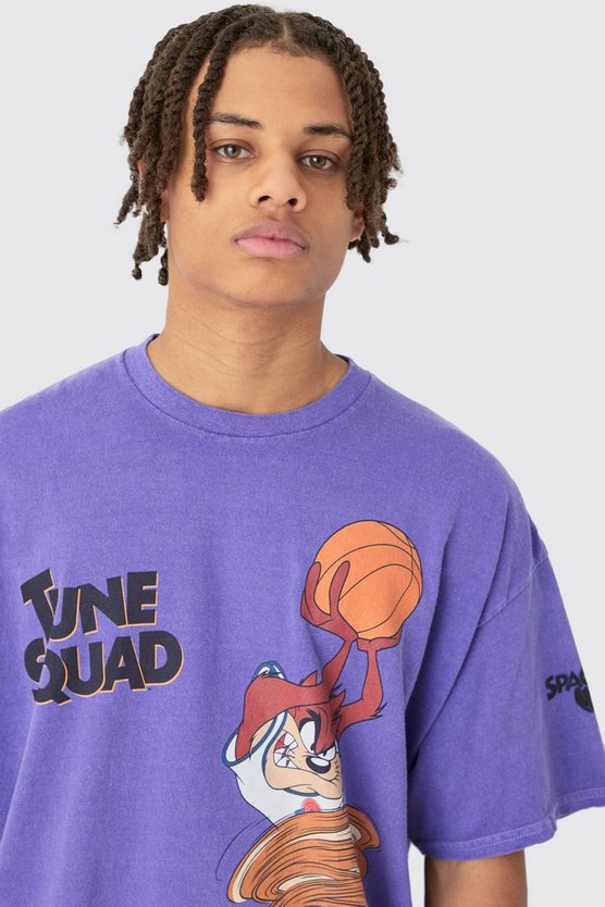 Oversize T-Shirt mit lizenziertem Looney Tunes Print