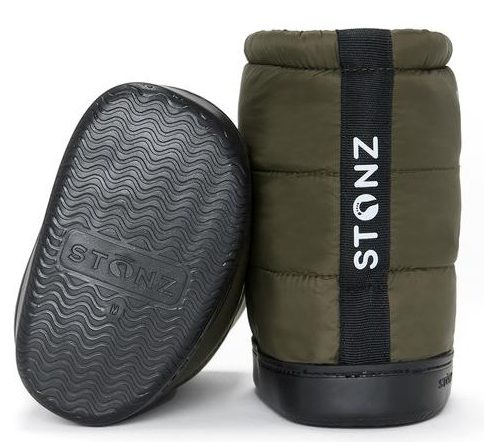 Stonz ~ Toddler Puffer Booties ~ Pine