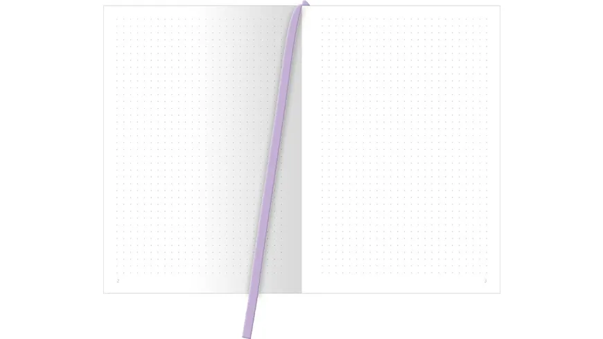 myNOTES Notizbuch A5 Happy punktkariert