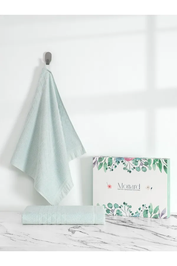 Karna Home  Monard Bambushandtuch-Set, 2 Stück