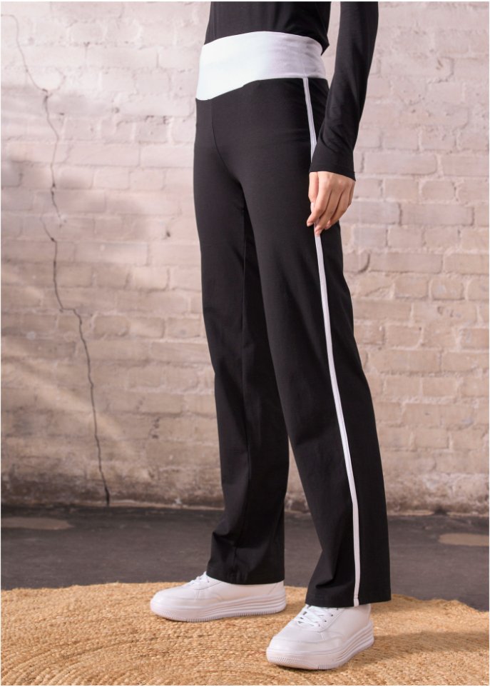 Palazzo-Hose mit Stretchmaterial
