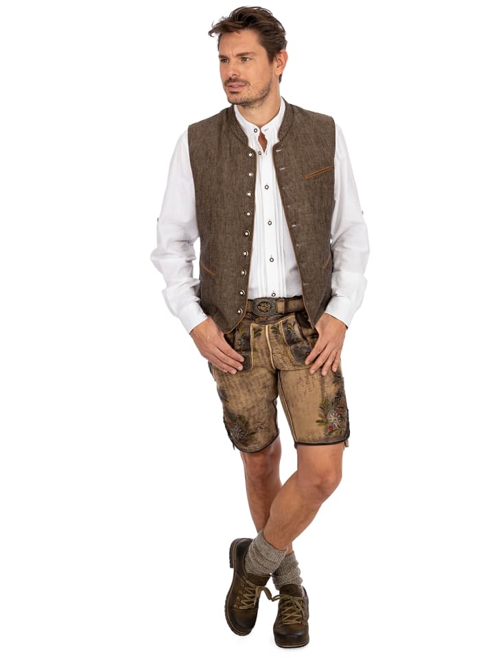 MADDOX Weste OLIVER in braun günstig kaufen