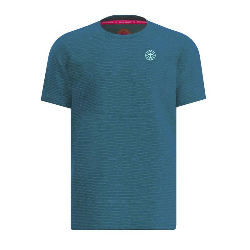 BIDI BADU Crew Two Colored Tee Tennisshirt Herren