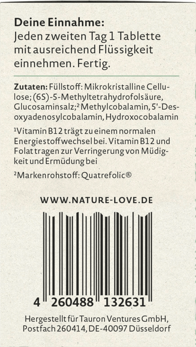 Vitamin B12 Tabletten 90 St, 27 g