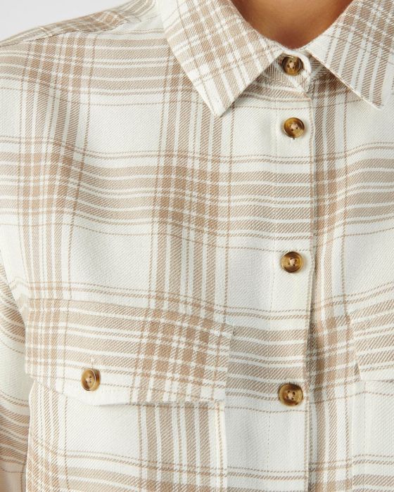 Chemise tunique à carreaux