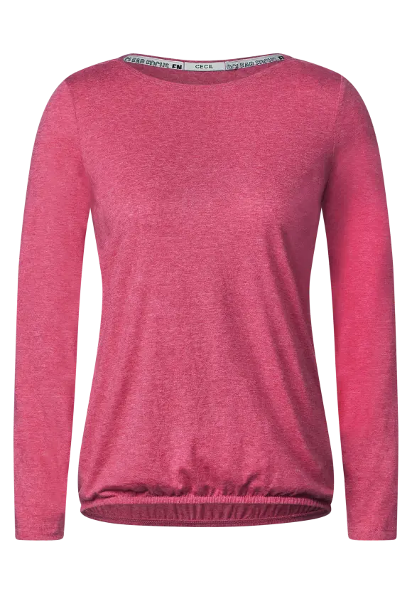 CECIL Langarmshirt mit Gummibund